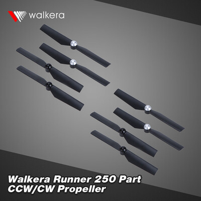 

4 Pair Original Walkera Runner 250 FPV Quadcopter Parts CWCCW Runner 250-Z-01 Propeller Set