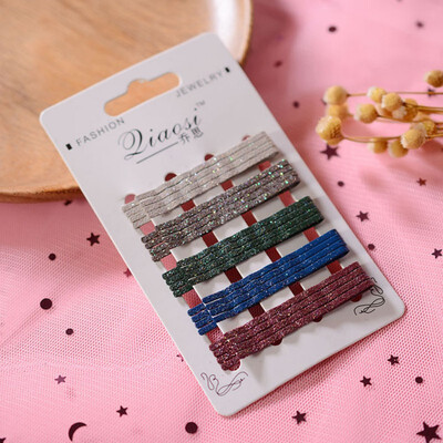 

Baby Gift Baby Girl Hairpin 20Pcs Girls Hair Clips Cute Sequins Design Hair Pin Children Hairpin Princess Hair Accessories