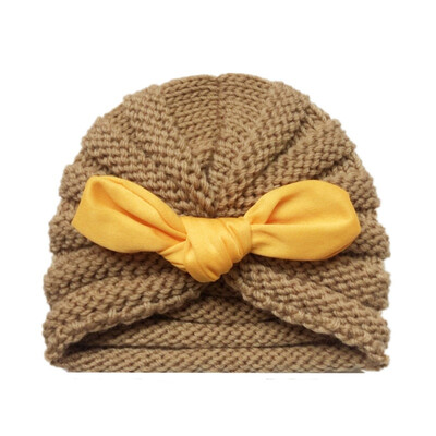 

Winter Hat For Girls Baby Hat Knitted Lovely Beanies Cap Baby Accessories Thick Infant Toddler Cap