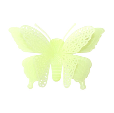 

〖Follure〗6PC Luminous Butterflies Skin Wall Sticker Decorative Glow in the Dark Art