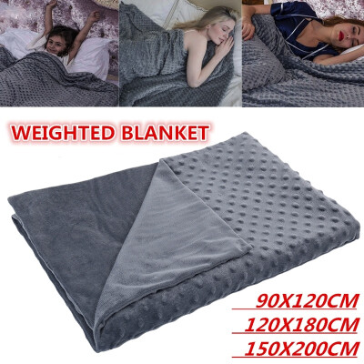 

Willstar New Warm Blanket Double-sided Cotton Blanket Weighted Blanket Which Can Decompress Help Sleep&Relieve Anxiety