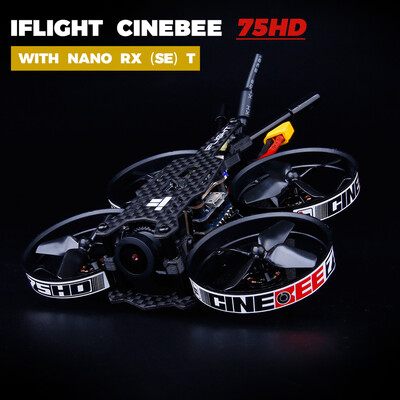 

Tailored iFlight CineBee 75HD Indoor FPV Racing Drone Quadcopter 75mm Whoop WFS-A8S V2
