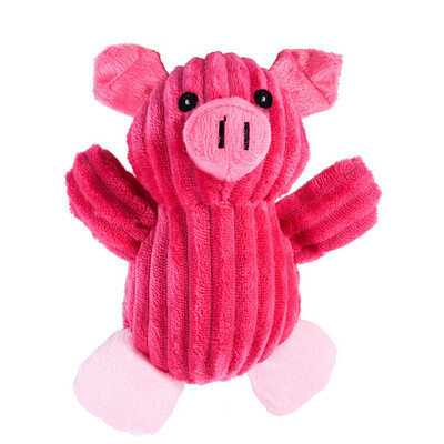 

Gobestart Pet Cat Dog Squeaky Toy Squeaker Sound Chew Fetch Interactive Plush Toy