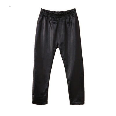 

Kids PU Leather Pants Girls Babys Stretch Trousers Toddler Skinny Leggings Warm