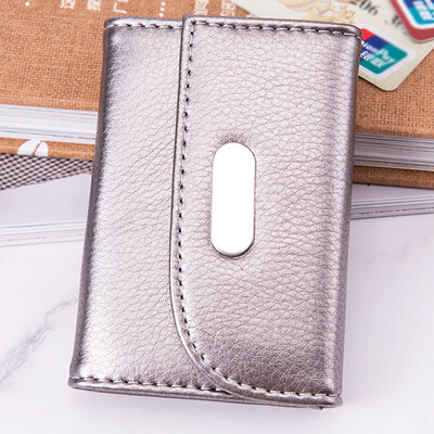 

Tailored Vintage Women Synthetic Solid Color Wallet Pocket Credit Card Clutch Purse