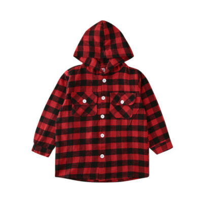 

USA Cute Toddler Kid Baby Boy Girl Hooded Top T-shirt Sweatshirt Outerwear Coat