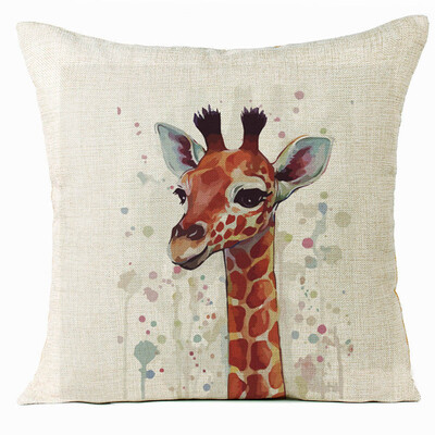 

〖Follure〗Xmas Christmas Elk Sofa Bed Home Decoration Festival Pillow Case Cushion Cover