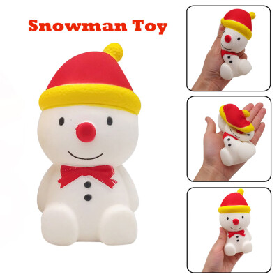 

YIWULALovely Stress Reliever snowman Super Slow Rising Kids Squeeze Toys