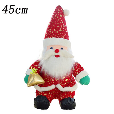 

Siaonvr 17 Inch Christmas Plush Dolls Home Ornament Decoration ToysSanta Clause Doll
