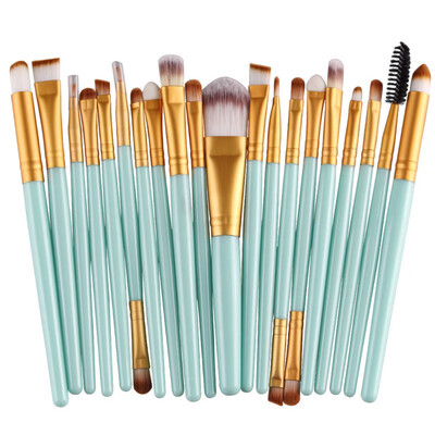 

MAANGE 20PcsKit Makeup Brushes Set Eye Shadow Brow Eyeliner Eyelash Lip Foundation Power Cosmetic Make Up Brush Beauty Tool L8