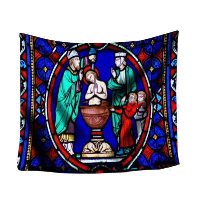 

Toponeto Colorful Print Tapestry Art Room Notre Dame Wall Hanging Tapestry Art Nature