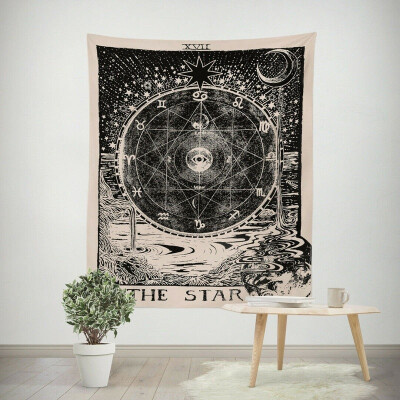 

Home Decor Wall Hanging Tarot Tapestry Magical Moon Star Bedspread Large Tapestry Cover