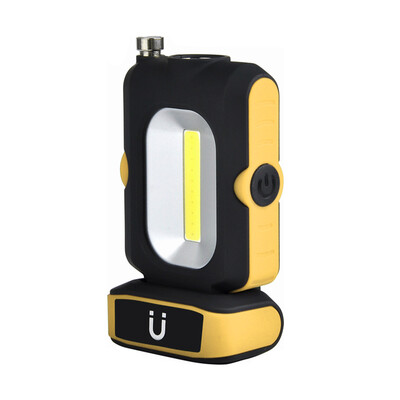

COB Multifunctional Rechargeable With Magnet Stander High Lightness Stretchable Antenna Flashlight Working Lamp