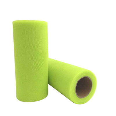 

New Tulle Roll Wedding Decoration Roll Fabric Spool Craft Tulle Fabric Tutu Dress DIY Silk Organza Party Decor