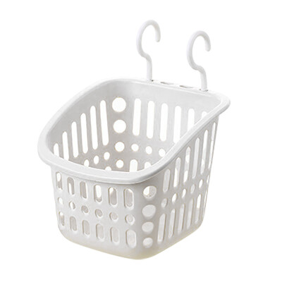 

Gobestart Plastic Hanging Shower Basket With Hook For Bathroom Kitchen Storage Holder