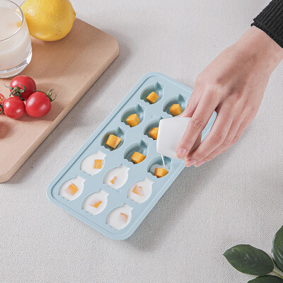 

Toponeto Fruit Shaped Small Ice Cube Tray Jelly Chocolate Mold Ice Cream Bar Mould Hot GN