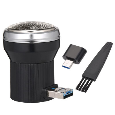 

Travel Razor USB Mini Smartphone Shaver for Android Cell Phone Outdoor Portable Micro-USB Electric Shavers Beard Trimmer