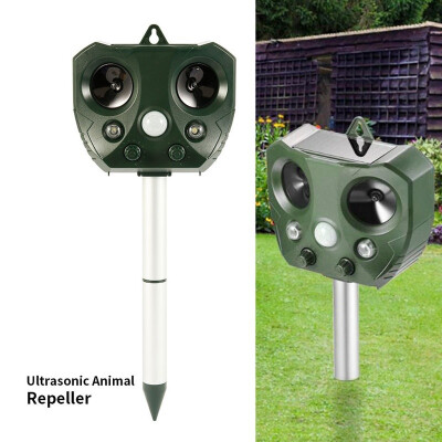 

Outdoor Animal Mosquito Repellent Solar&Battery Powered