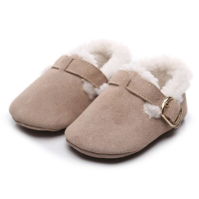 

Baby Boy Girl Winter Warm Soft Sole Non-Slip Infant Cotton Shoes Sneakers For Newborn