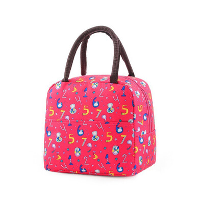 

Girls Kids Portable Insulated Bag Lunch Student Waterproof Thermal Box UK Stock