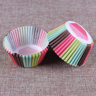 

100PcSet Paper Cake Forms Cupcake Liner Baking Muffin Box Cup Case Party Tray Cake Mold Decorating Tools Muffin Cupcake Paper