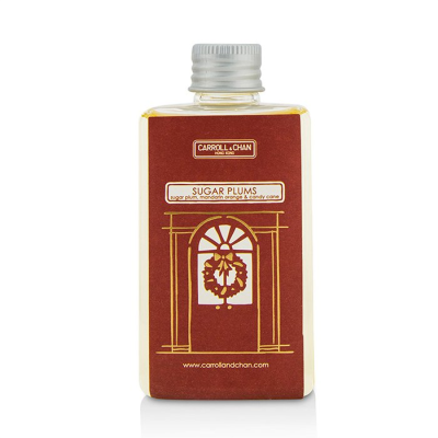 

THE CANDLE COMPANY CARROLL & CHAN - Diffuser Oil Refill - Sugar Plums Sugar Plum Mandarin Orange & Candy Cane 100ml338oz