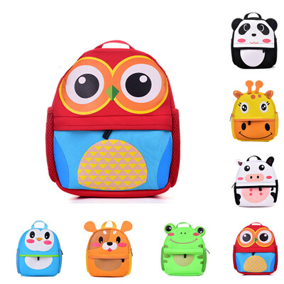 

Cute Cartoon Animal Mini Backpack Baby Toy School Bag Kids Outdoor Travel Pack Bag Student Kindergarten Satchel Bags