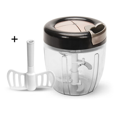 

New Multi-function Cutting Device Home Portable Safety Hand-cut Garlic Cut Vegetables Mincer Food Processor Crusher
