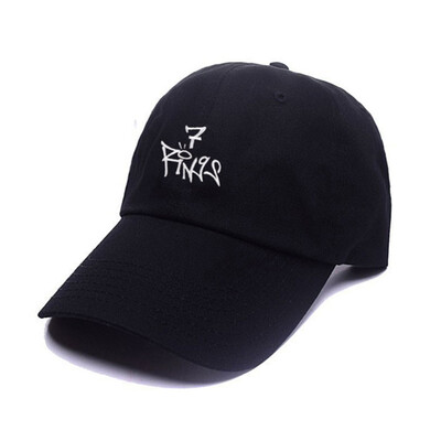 

- 7 Rings Unisex Hat Ariana Grande Hat Unisex Music Lyrics Hat
