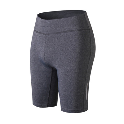 

Women Compression Fit Tight Night Reflective High Waist Elastic Women Tight Bottom Slim shorts