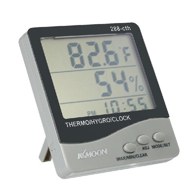 

KKmoon LCD ℃ ℉ Digital Thermometer Hygrometer Temperature Humidity Meter Alarm Clock