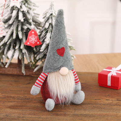 

Tailored Christmas Decoration Faceless Doll Figurine Decoration Children Creative Gift