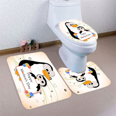 

〖Follure〗3pcs Mothers Day Non-Slip Bath Mat Bathroom Kitchen Carpet Doormats Decor