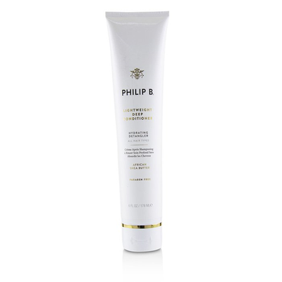 

PHILIP B - Lightweight Deep Conditioner - Paraben-Free Formula Hydrating Detangler - All Hair Types 178ml6oz