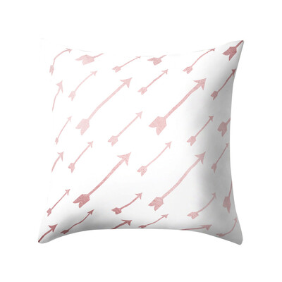 

〖Follure〗Rose Gold Pink Cushion Cover Square Pillowcase Home Decoratio