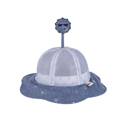 

Toddler Sun Hat Baby Boys Girls Toddler Cartoon Print Bucket Hats Caps Reversible Sun Headwear