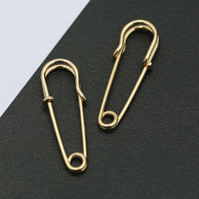 

Women Gold Silver Mini Unique Safety Pin Earrings Ear Stud Dangle Punk Jewelry