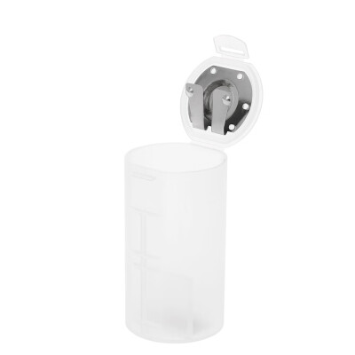 

4 Pcs Battery Converter Adaptor 2AA to D Size Battery Protective Case Holder PP Material