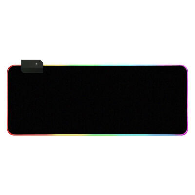 

Colorful RGB Lights 7 Colors Keyboard Mouse Pad Extended Gaming Mouse Pad Gamer Mouse Mat Non-Slip Rubber Pad