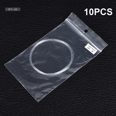 

10pcs Fly Fishing Line Tapered Leader 9FT 0X1X2X3X4X5X6X Sinking Taper