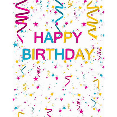 

Kids Birthday Photo Backdrop 57FT Vinyl Fabric Cloth Digital Printing Background s-2362