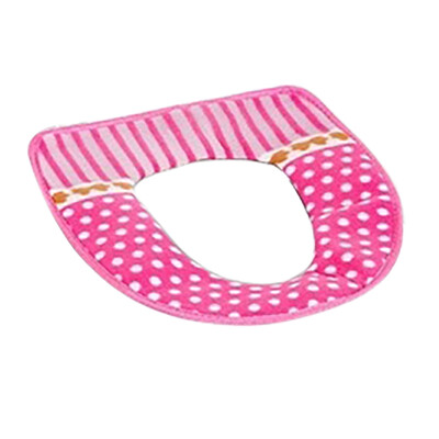 

Fluff Toilet Seat Cover Pads Thick Warm Toilet Bowl Seat Cushion Washable Cloth Universal Toilet Seat Mat For The Toilet Wc