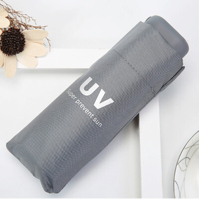 

2018 UV protection umbrella sunny&rainy umbrella Folding & Mini Pockets Umbrella Black Umbrella