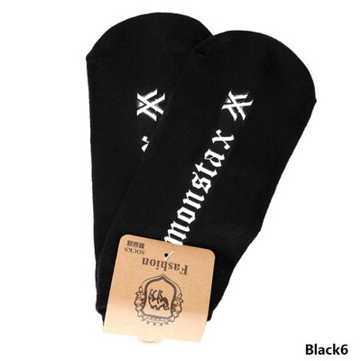 

Womens Black Socks Comfortable Everyday Breathable Calf Socks - Plain
