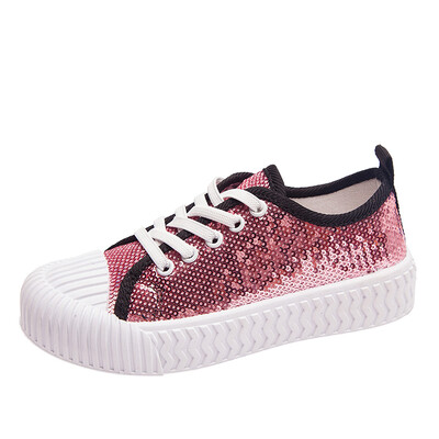 

2019 Autumn New Childrens Shoes Bling Kids Sneakers Korean Single Shoes Boys Shoes Kids Students Shoes Casual Shoes