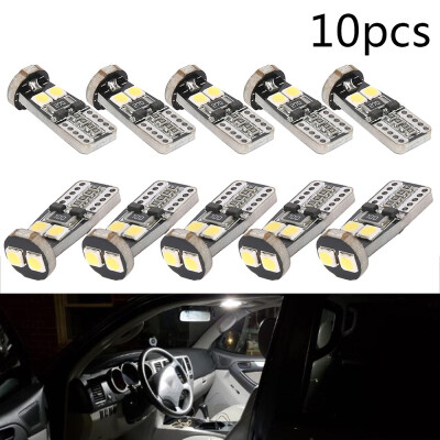 

Willstar 10Pcsset Autoe T10 Bulbs Led Error Free Canbus Smd Xenon White W5W 501 Side Light Bulb