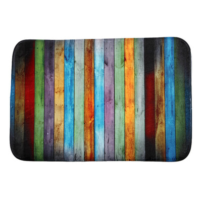 

Gobestart 1PC New Colorful Wooden Home Bedroom In Front Of Non-Slip Mats Carpet