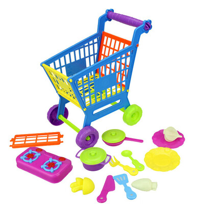 

YIWULAFun simulation tableware set of 14 sets of baby puzzle play house kitchen toys