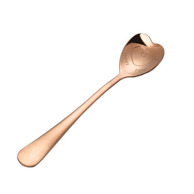 

Heart-Shaped Coffee Spoon Stirring Spoon Small Dessert Spoon Unique Coffee Spoon Household Tableware