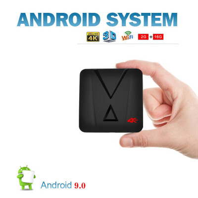 

Smart TV Box Android 90 2G 16G RK3328 Quad-Core DDR3 USB30 Media Player VP9 H265H264 Support 4K Video Play